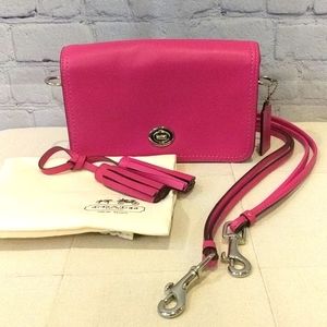 Coach Pink crossbody purse